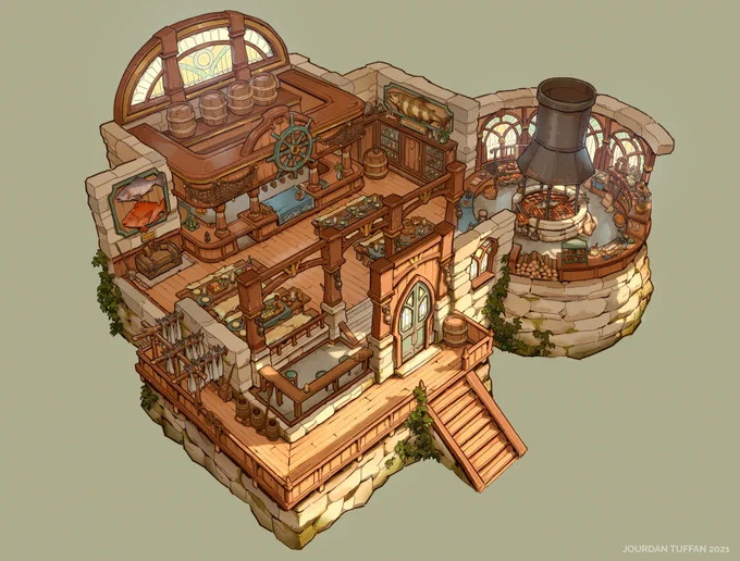 Discover a preview of Jourdan Tuffan Master Class and learn how to create concept art for the entertainment industry : https://t.co/dOaUAq0Gxa 