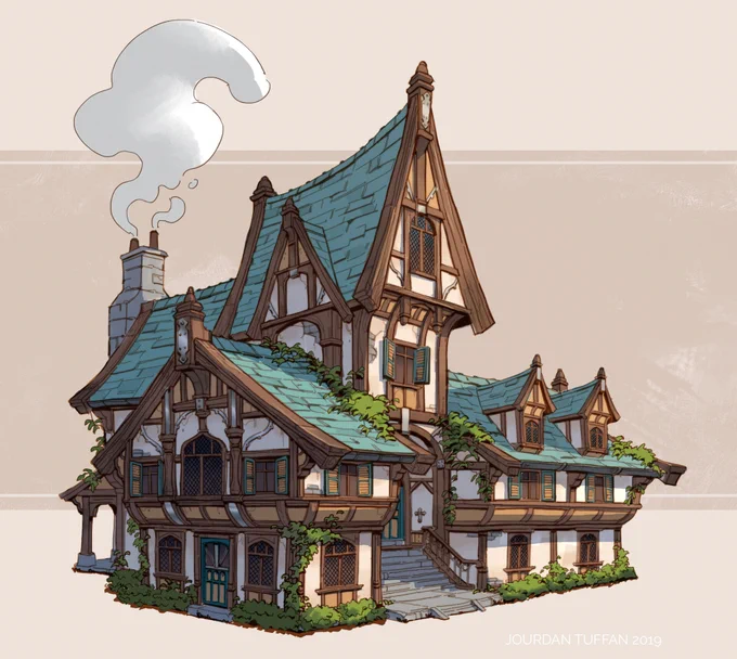 Discover a preview of Jourdan Tuffan Master Class and learn how to create concept art for the entertainment industry : https://t.co/dOaUAq0Gxa 