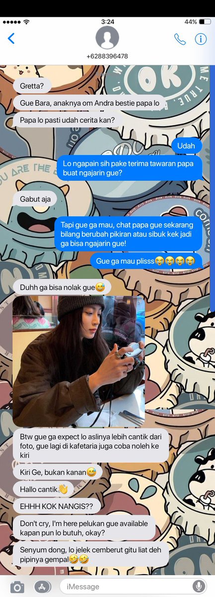 atamayyy's tweet photo. Cuman gabut

"Lo ngapain sih pake terima tawaran papa buat ngajarin gue?"

"Gabut aja."

- Jaehyun one tweets / prompt au. 
by atamayyy https://t.co/oKLBAEHwIC