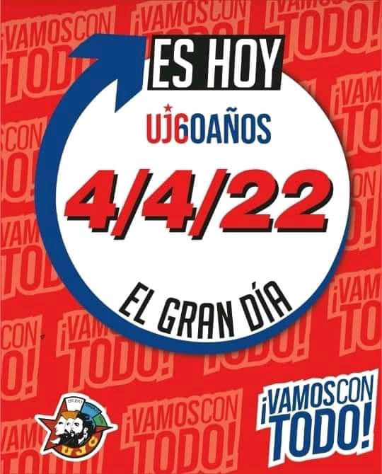 El gran día llegó, ya es 4 de abril y con él recibimos nuestro #60UJC y el #61OPJM. Muchas felicidades a nuestros pioneros y jóvenes cubanos.  #VamosConTodo #Cuba #UJC <a href="/aylinalvarezG/">Aylín Alvarez García</a> <a href="/OPJMCuba/">OPJM Cuba</a>