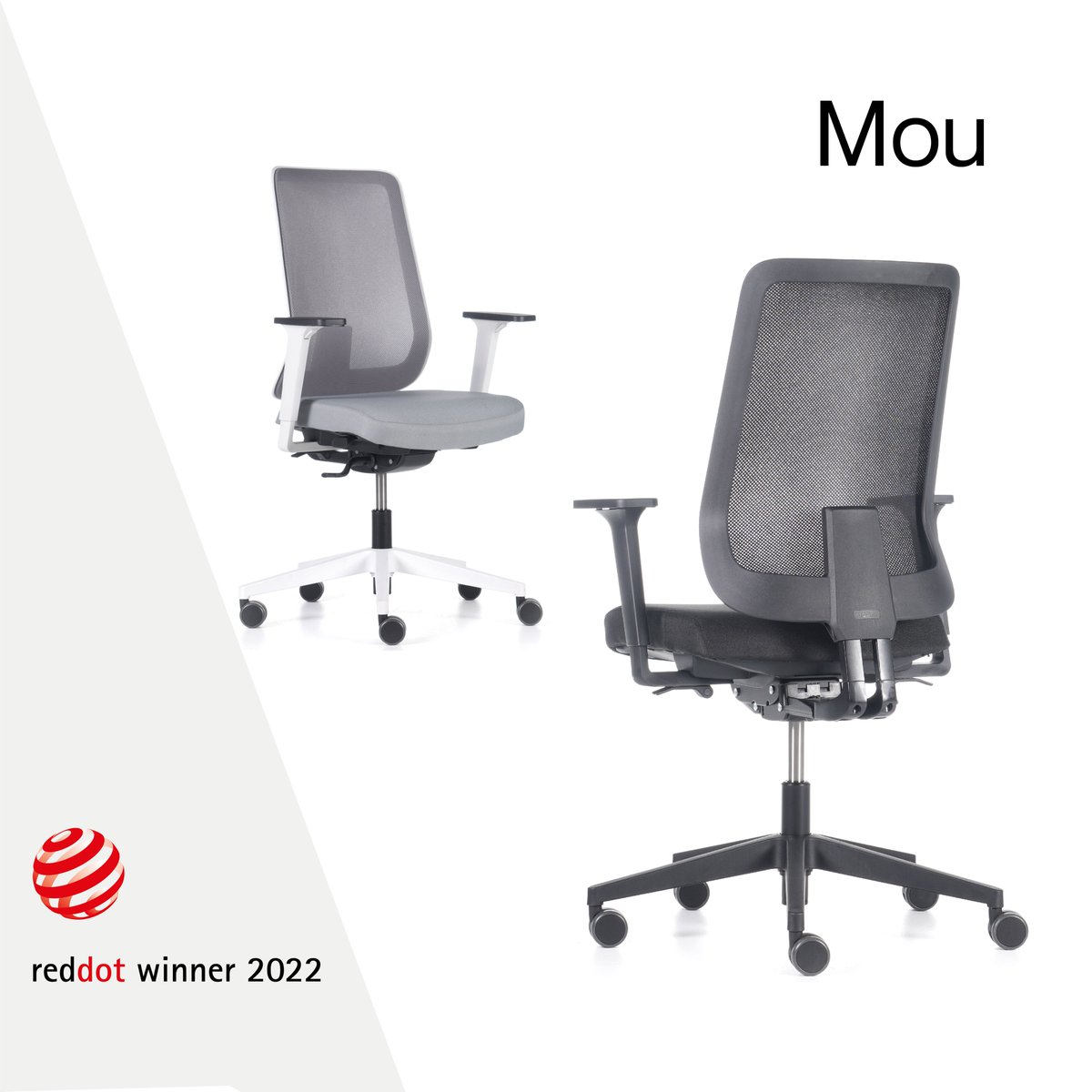 NurusGlobal's tweet photo. Our task chairs Mou, Monte Carlo and Air have received Red Dot Design Award for their outstanding holistic design including ergonomics and innovative functionality.
Mou, Nurus Design Lab- Ayşe Bor Yağız
Air, ID AID GmbH-Sven Von Boetticher 
Monte Carlo, Stefano Sandona &amp; Bettini https://t.co/9pG79hAVi9