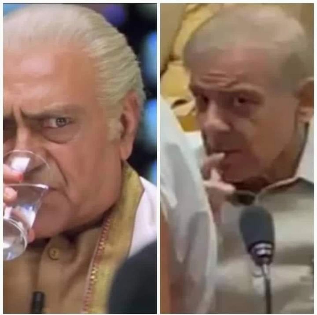 HamadMa27051255's tweet photo. No Difference i think
#SamaaTV
#ShahbazShareef 😂😂
#Achkan https://t.co/nCBKdjmZld