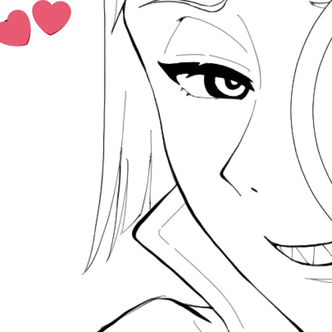 結構好きな感じに描けてるから見てみてしたいけど、いい感じに切り取れない💦
でも完成は後回しにして企画に取り掛からなければ!✨ 