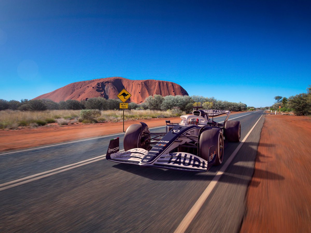 bize aldırmayın, sadece Melbourne'a giderken manzaralı rotayı takip edin 🇦🇺

Alpha Tauri'nin paylaşımı ☝️

#F1