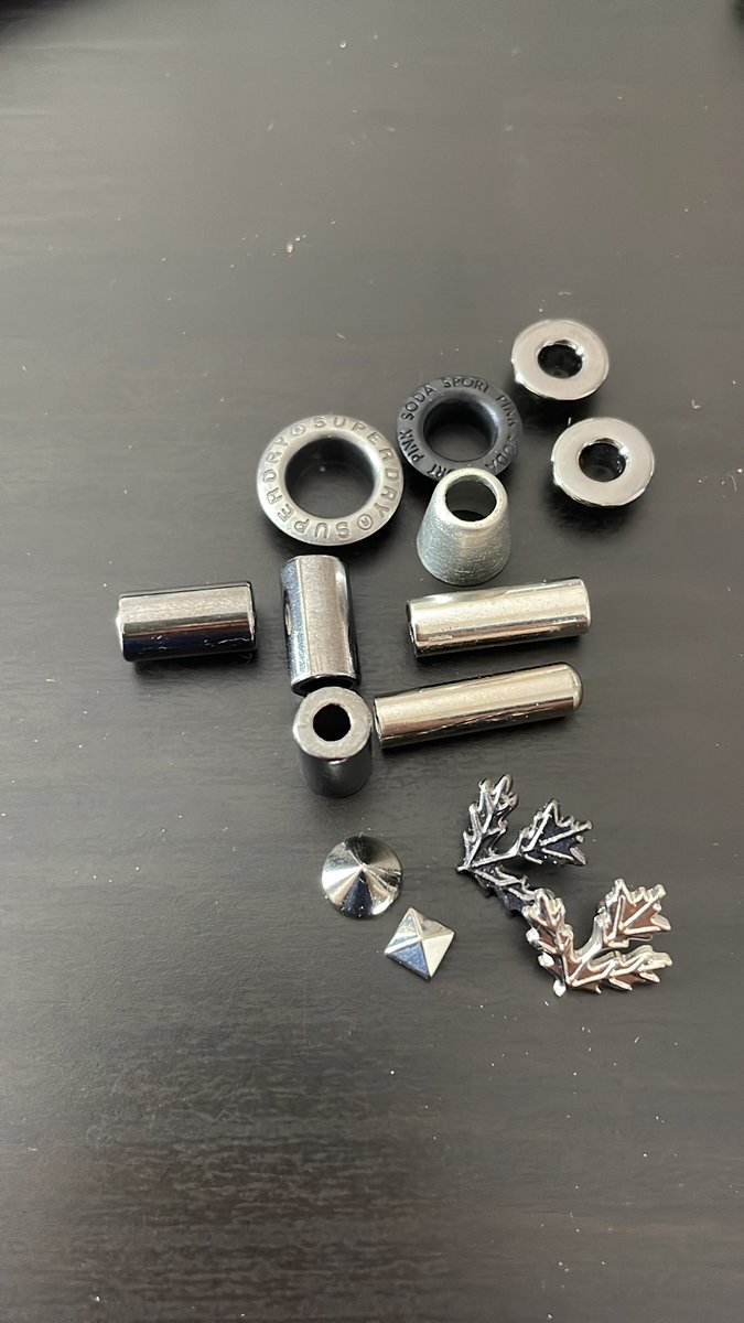 ClothingButtons's tweet photo. #cordends #buttons #rivets #eyelets #jeansaccessories #jeans #accessories #clothingbuttons @ClothingButtons https://t.co/pIchDVCjLc