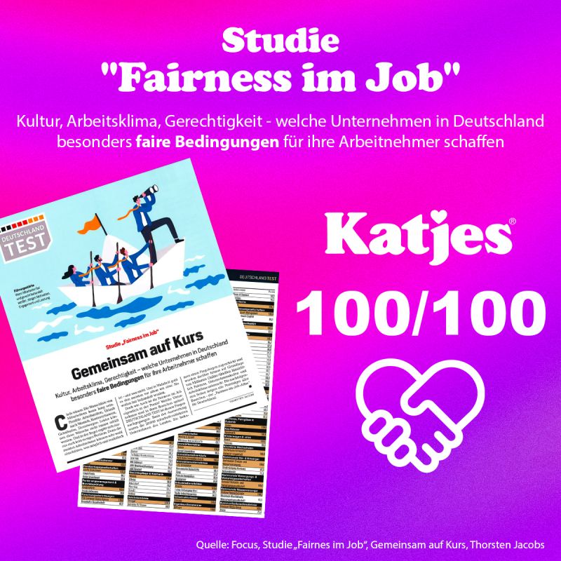 Katjes (@katjes_official) on Twitter photo ๐
๐๐ข๐ซ๐ง๐๐ฌ๐ฌ-๐๐ญ๐ฎ๐๐ข๐: #๐๐๐ญ๐ฃ๐๐ฌ ๐๐๐ฅ๐๐ ๐ญ ๐๐ฅ๐๐ญ๐ณ 1 ๐ข๐ง ๐๐๐ซ ๐๐๐ญ๐๐ ๐จ๐ซ๐ข๐ ๐
๐ซ๐ฎ๐๐ก๐ญ๐ ๐ฎ๐ฆ๐ฆ๐ข ๐๐ค
Die Studie von โDEUTSCHLAND TESTโ untersuchte die 20.000 mitarbeiterstรคrksten Unternehmen Deutschlands auf #Fairness, #Unternehmenskultur und #Klima. ๐
๐๐ข๐ซ๐ง๐๐ฌ๐ฌ-๐๐ญ๐ฎ๐๐ข๐: #๐๐๐ญ๐ฃ๐๐ฌ ๐๐๐ฅ๐๐ ๐ญ ๐๐ฅ๐๐ญ๐ณ 1 ๐ข๐ง ๐๐๐ซ ๐๐๐ญ๐๐ ๐จ๐ซ๐ข๐ ๐
๐ซ๐ฎ๐๐ก๐ญ๐ ๐ฎ๐ฆ๐ฆ๐ข ๐๐ค
Die Studie von โDEUTSCHLAND TESTโ untersuchte die 20.000 mitarbeiterstรคrksten Unternehmen Deutschlands auf #Fairness, #Unternehmenskultur und #Klima.