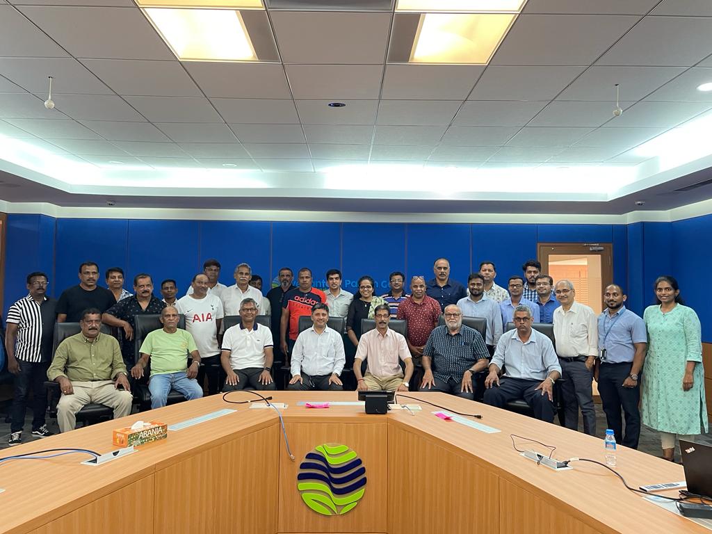 It was a great experience to interact with legendary footballers during jersey unveiling of Vedanta-AWES legends tournament. 
Excited to see these veteran footballers in action on 9th April