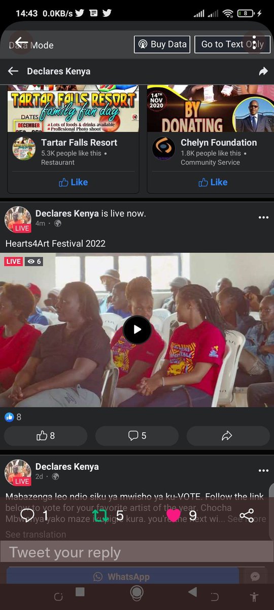 Declares Kenya (@declareskenya) on Twitter photo Live on Facebook air at Declares site was amazing to witness the edition #Hearts4Artsfestivals2022 #declaresAt5 #DeclaresTV #Breakthebiasthroughart <a href="/DeclaresKenya/">Declares Kenya</a> <a href="/YouthAliveKenya/">Youth Alive! Kenya</a> @DSWKenya <a href="/PublicPathways/">Pathways Policy Institute (PPI)</a> <a href="/PSKenya_/">Population Services (PS) Kenya</a> <a href="/WorldVision/">World Vision</a> Live on Facebook air at Declares site was amazing to witness the edition #Hearts4Artsfestivals2022 #declaresAt5 #DeclaresTV #Breakthebiasthroughart <a href="/DeclaresKenya/">Declares Kenya</a> <a href="/YouthAliveKenya/">Youth Alive! Kenya</a> @DSWKenya <a href="/PublicPathways/">Pathways Policy Institute (PPI)</a> <a href="/PSKenya_/">Population Services (PS) Kenya</a> <a href="/WorldVision/">World Vision</a>