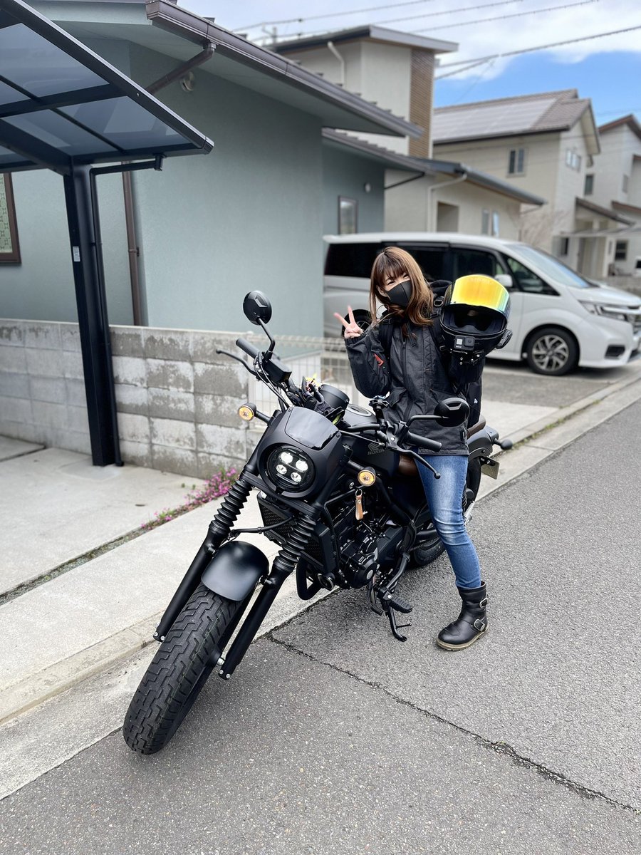再びバイク乗り換えたので😊 名前:ポン嫁 のりちゃん 性別:女 身長:156