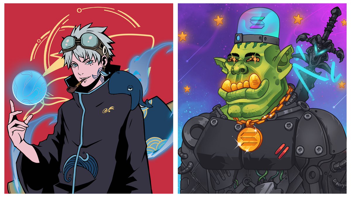 NFT Whales Club x The Orcs 
🎁10 WL will be given away!
1. Follow &amp; Like &amp; RT
<a href="/NFTwhalesclub1/">NFT Whales Club</a> &amp; <a href="/TheOrcsNFT/">olrhgxrjmjd</a>
2. Tag 3 Friends
3. Join discord.gg/nftwhalesclub &amp; discord.com/invite/theorcs
4. Screenshot you enter discord of nftwhalesclub!
🏆Winners will be tag after 24 hours!