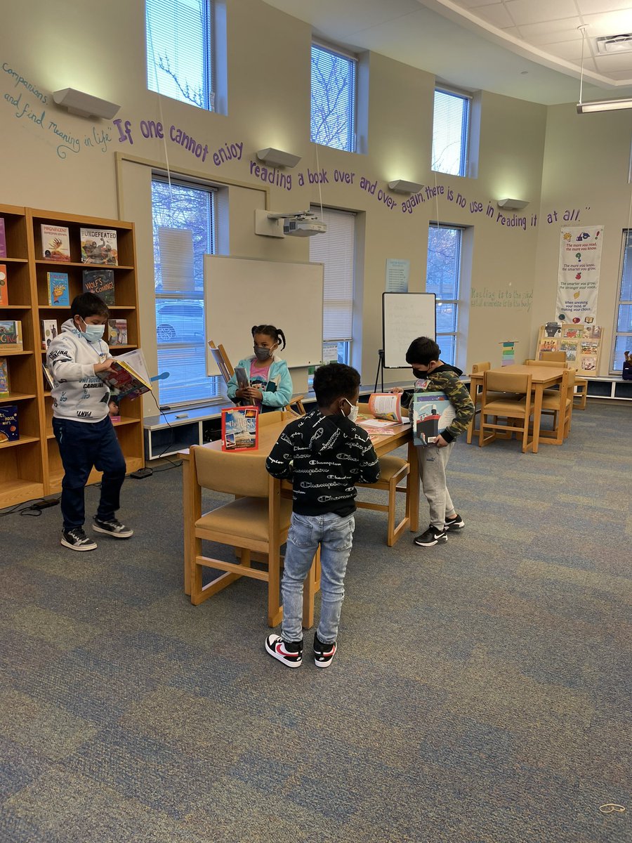 We came back from spring break today and began our #SchoolLibraryMonth celebrations at  @FayStreetElem this morning with a book giveaway! Free books to own for any student who wanted some! #ReadAndRoar #WeAreDPS @dpsnclibraries #DPSreads