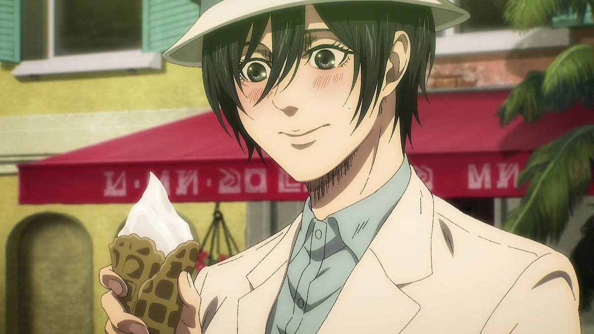 mikasagallery's tweet photo. My girl Mikasa Ackerman tasting ice cream for the first time. https://t.co/XAyj0ZmCnN
