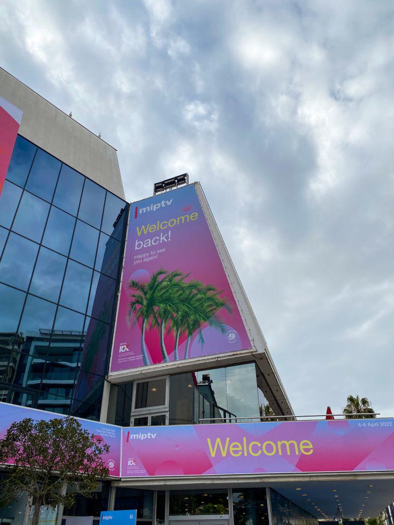 We are on the ground in #Cannes for #MIPTV 2022! Are you ready ?

We can’t wait to have you back in the 
Palais des Festivals et des Congrès de Cannes for a new edition of #MIPTV.