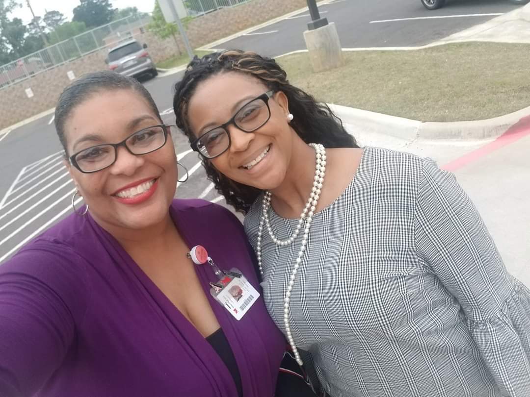 AngelaFitzpatr3's tweet photo. Words can't express how Blessed I am to have Davia Morrison as my Assistant Principal! It is never a dull moment. We go Together like Peanut Butter and Jelly!!! Happy Assistant Principal's Week! #WeareSouthCentral #GoMavs #NuOmega #educators #teamworkmakesthedreamwork https://t.co/ZyhreUNdzG