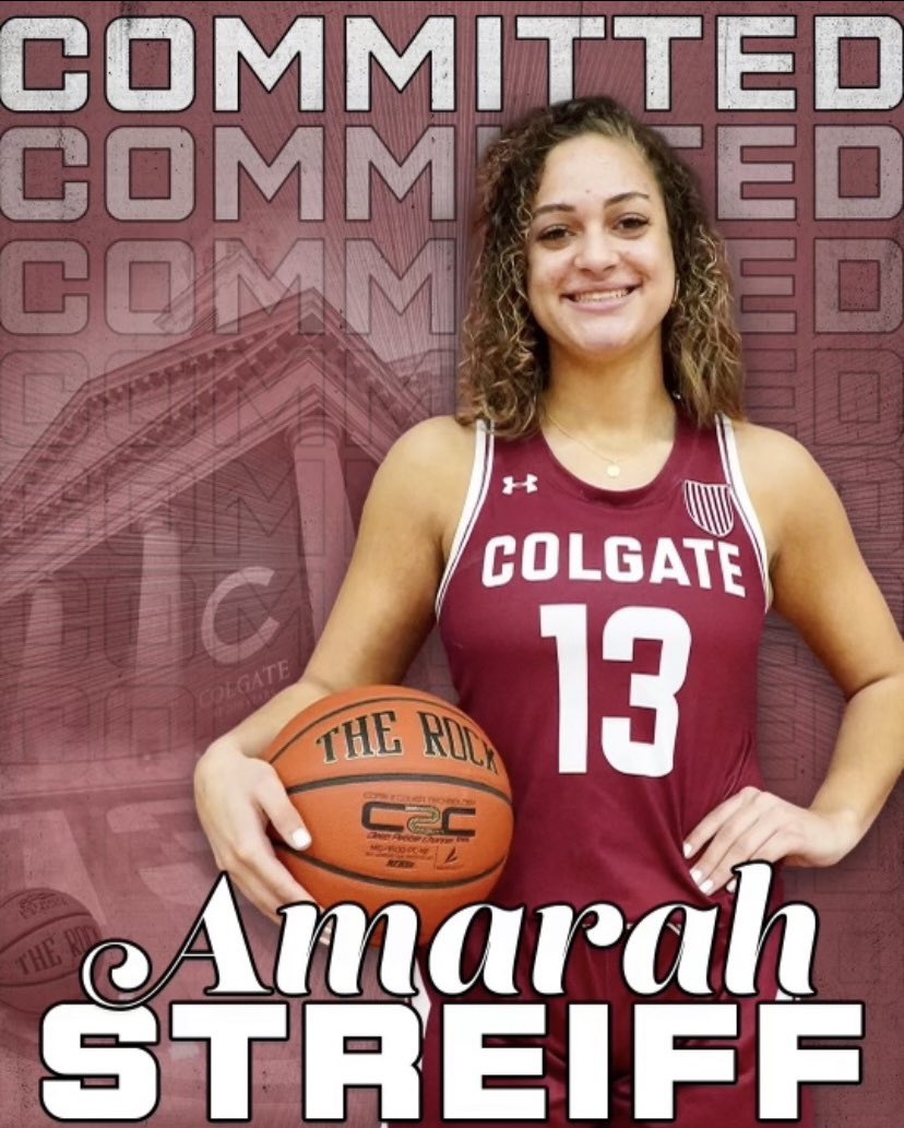 amarah_streiff's tweet photo. It is with great pride to announce my commitment to further my academic and athletic career to Colgate University!! #GoGate @NurseGMO @RoneekaHodges5 @LeeAduddell https://t.co/NXQVW90Jiy
