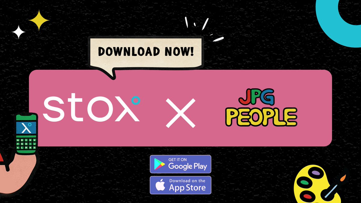 Awesome news, folks!
All JPG People holders now have free access to Stox PRO, an app Bob found very useful to track his investments in Cryptoland. All you have to do is type-in your wallet address and you'll see your NFTs &amp; transactions. No wallet-connection or signs needed!