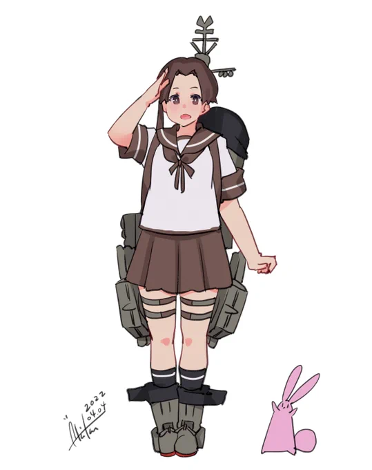 綾波『特型駆逐艦、綾波ですっ!』
#艦これ版深夜の真剣お絵描き60分一本勝負
#艦これ版真剣お絵描き60分一本勝負_20220404
#艦これ #綾波 