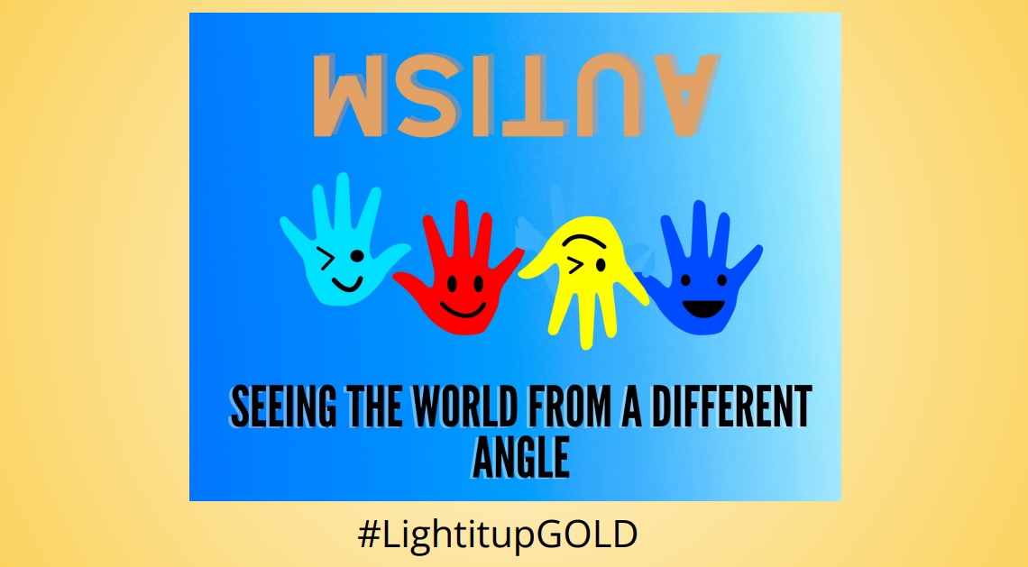 #LightitupGold @ AGBellPS