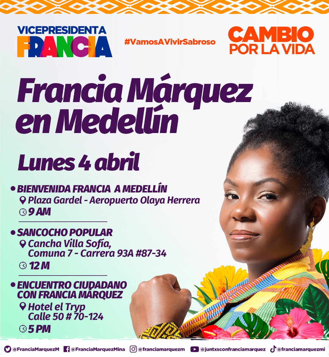 Porelpacto2022's tweet photo. "Si cambia Antioquia, cambia Colombia" @petrogustavo. https://t.co/d05C0FsyrQ