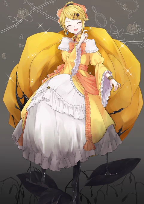 FA04:悪ノ娘

#鏡音リン
#ボカロ楽曲FA

毎週月曜日夜に投稿予定です。
FAツイートにリクエストリプOKです。
※必ず描くと確約はできかねます。
曲だけでなく、モジュールのリクエストもお待ちしてます😊 