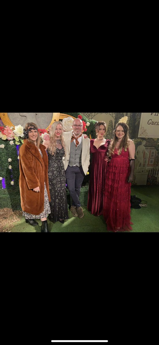 sophielarsmon's tweet photo. @BBCRadio4 One reason for the rise in Bridgerton-inspired clothe sales is ppl dressing for ‘The Bridgerton Ball’ @secretcinema Great fun! Great drinks 😉 Running until 16 April #Bridgerton  #youandyours #finalweeks #fireandfly #scandle https://t.co/MO0WDbttKF