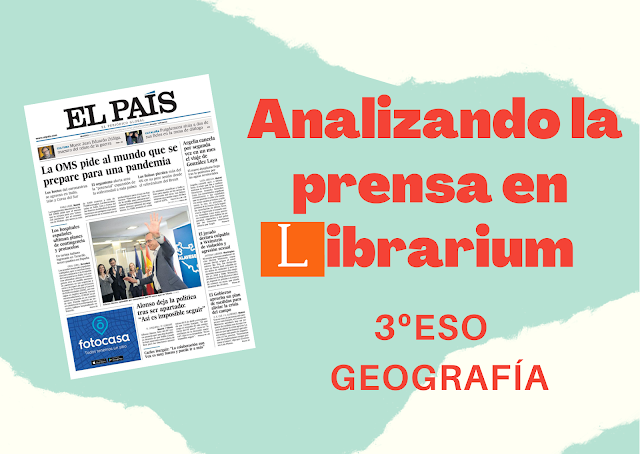 enmarcha's tweet photo. ¿Se puede estar al día con Librarium? Sin duda. Los alumnos de 3º ESO del IES Castillo de Luna han hecho una actividad en la asignatura de Geografía usando la sección de prensa de la plataforma Librarium. 
📚https://t.co/9ueg7slZlI
#PlanetaEducarex @LunaBiblioteca https://t.co/VXUwAEEzV7