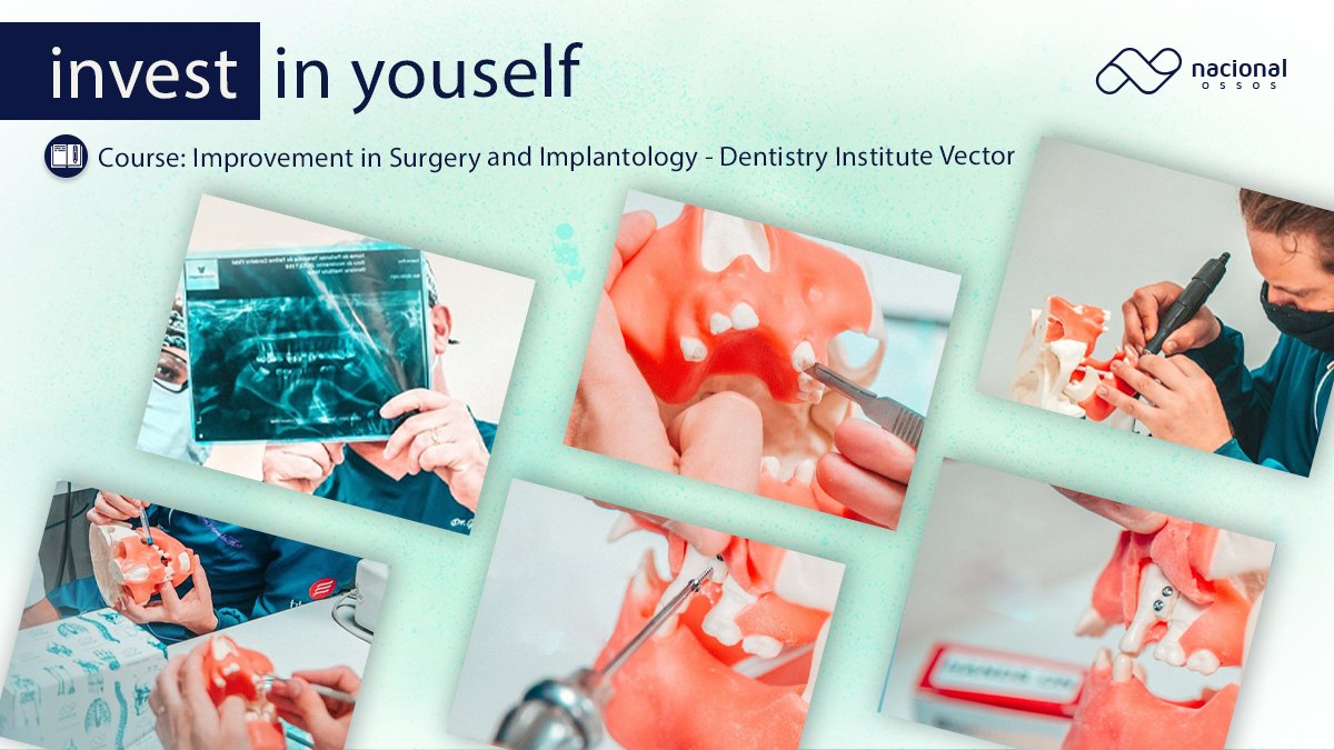 Using Nacional Ossos dental solutions in your training courses is to provide a unique experience for your students!

#dentistry #orthodontics #implantodontics #periodontics #gingivectomy #macromodel #surgery #maxillofacialsurgery #oralrehabilitation