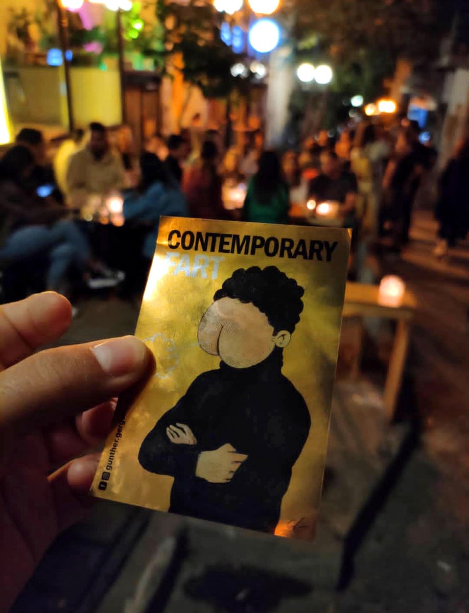 ContempFart's tweet photo. FOLLOW THE GOLDEN F/ART! ✨ 💨

Spotted at #Athens 🇬🇷

#nft #nftartist #nftart #nftcommunity #nftcollection #Athens #StreetArt #sticker #Stickers #opensea #polygon #befartofit https://t.co/Kri9770R1T