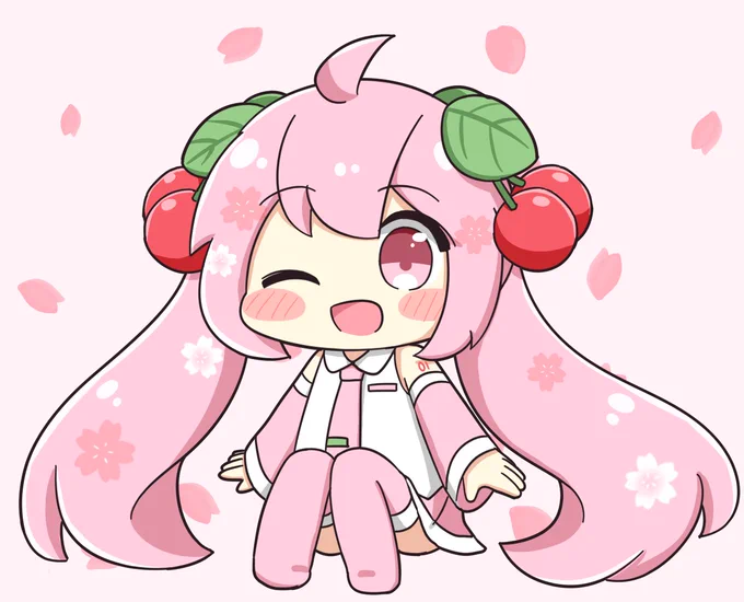 桜ミクさん🌸 