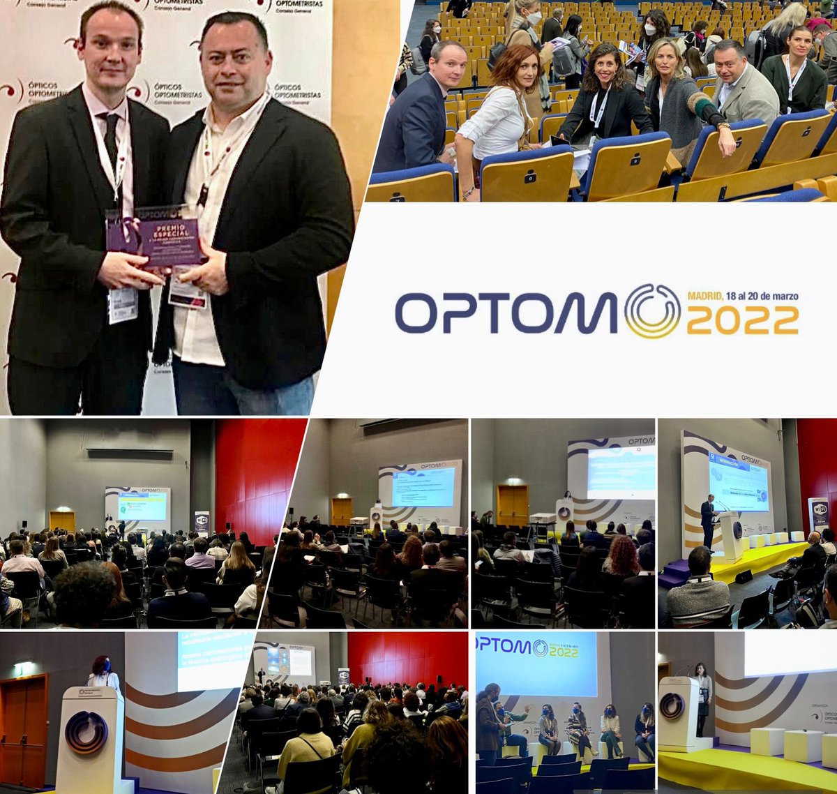 ClinicasQvision's tweet photo. #QvisionInside | #OPTOM2022

(1/2) El Dpto de Optometría, Contactología y Baja Visión d Qvision han participado en el Congreso Internacional #OPTOM2022 Donde después d presentar varías comunicaciones sobre los trabajos d investigación desarrollados por el Dpto de I+E de Qvision.. https://t.co/GEoso7qD5v