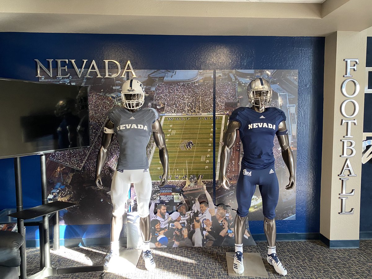 Coach Drust and Coach D’Errico had the opportunity to visit Cole Feinauer 20’ and watch him compete in Spring Ball! The Ram Family is very proud of you Cole keep working! Thank you to <a href="/NevadaFootball/">Nevada Football</a> staff for your generous hospitality and looking after our guy! #TravelingRams
