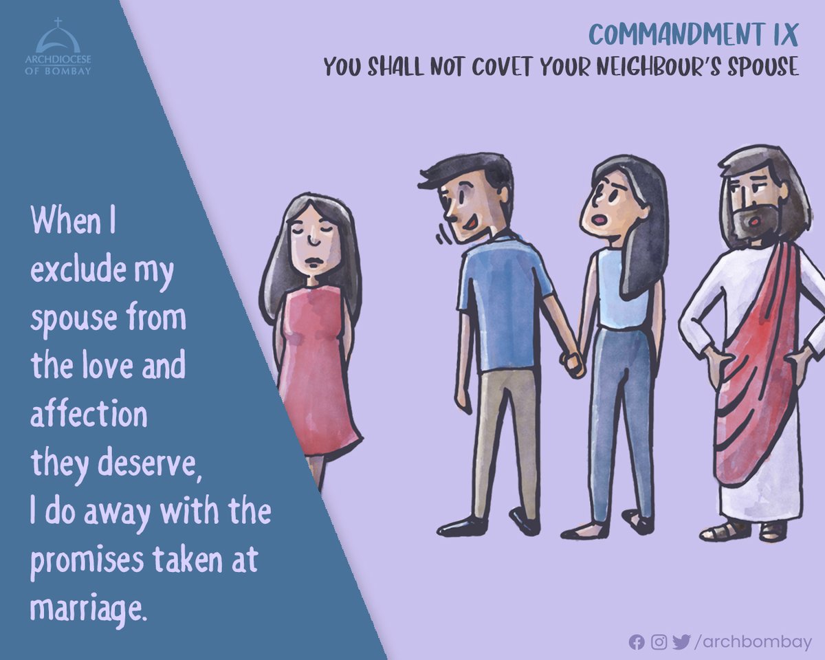 archbombay's tweet photo. An Examination of Conscience: The Ten Commandments.

#Commandment9 #Jesus #Catholic https://t.co/05Y4X93K10