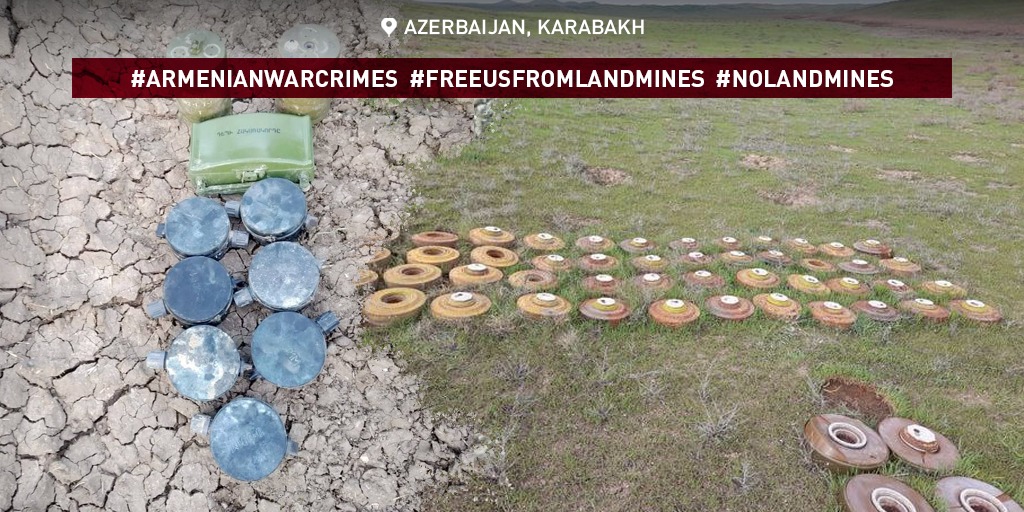 MviqMustafazad1's tweet photo. -       Armenian land mines kill civilians in Karabakh, Azerbaijan. #ArmenianWarCrimes #FreeUsFromLandMines https://t.co/z9hmTgM85p