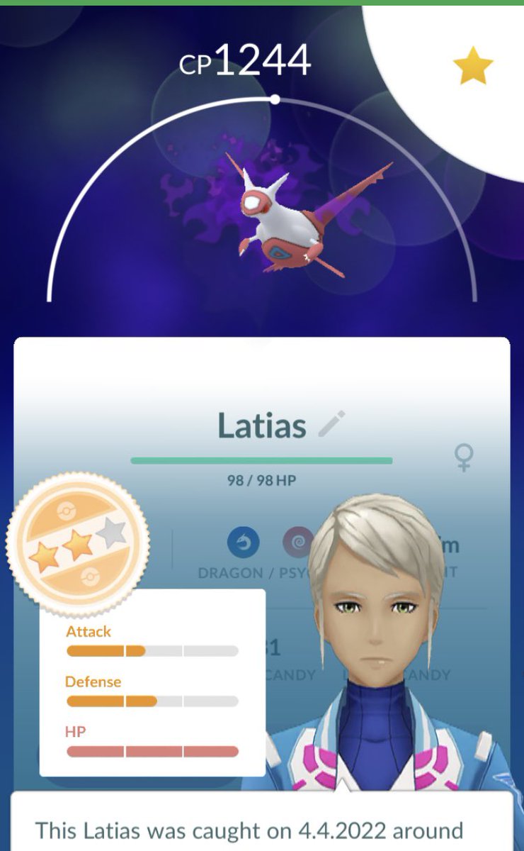 mrsbongobong's tweet photo. What can I say… The bird I like a lot came with stats I least wanted…
The game has not pampered me lately and now this 😢☹️
#PokemonGo #ShadowLatias #BadLuckAgain https://t.co/UQwkBt4mRO