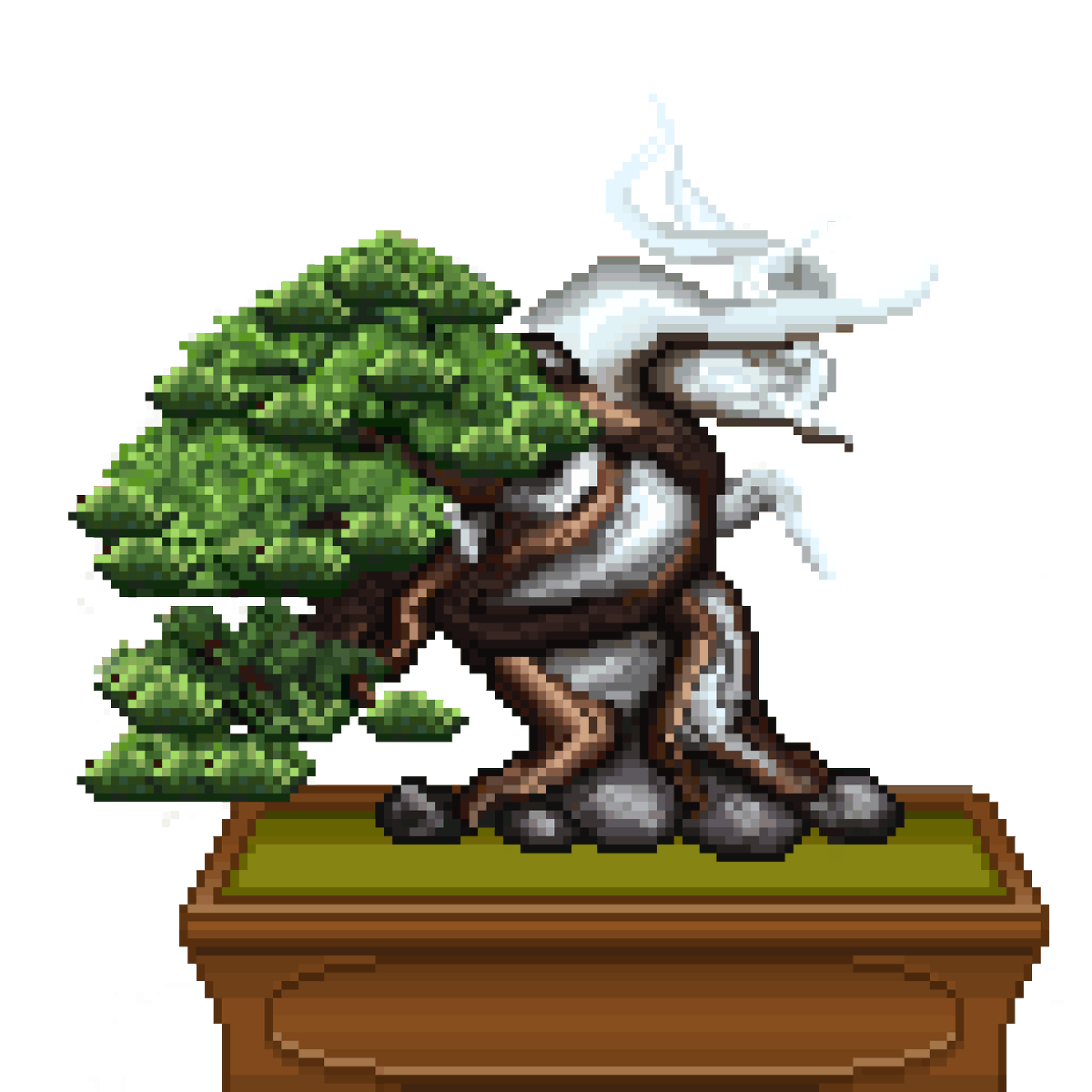bit_bonsai's tweet photo. @NftShiller5 [ Bit Bonsai ] is a generative, breeding NFT artwork put together by a professional bonsai artist who studied under a master in Japan.

https://t.co/nsK9IuxrNv https://t.co/QxOsw1TxaV