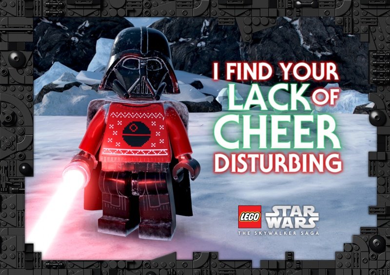 LEGOStarWarsS2's tweet photo. new unlock CODE for Darth Vader (Holiday special) in #LegoStarWarsTheSkywalkerSaga

Code: WROSHYR https://t.co/QsbvuHyOUt
