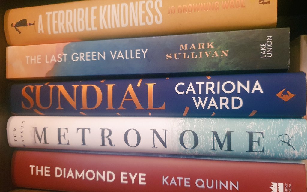 Ems_Bookscapes's tweet photo. My #bookishproblem is that I cannot settle on which to read first because I want to read them all now! ๐ #booktwt #BookTwitter #readingcommunity #choices https://t.co/0DONBrcKo0