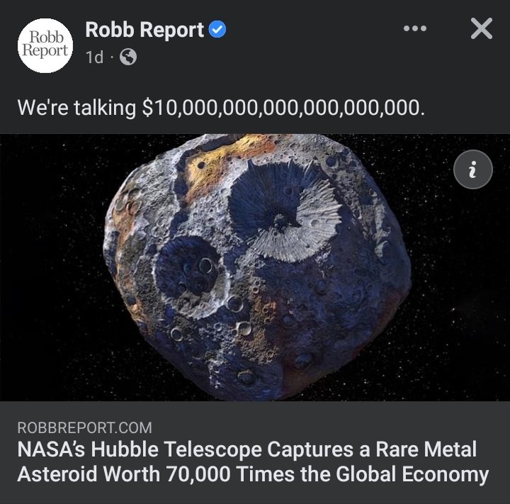 VoxOcculta589's tweet photo. This rock should tell you everything you need to know about where the global economy is heading.

Fixed supply $XRP is the ONLY working model for the future of an interstellar reserve currency. 

#Reaper $RPR https://t.co/kQllQbBJca