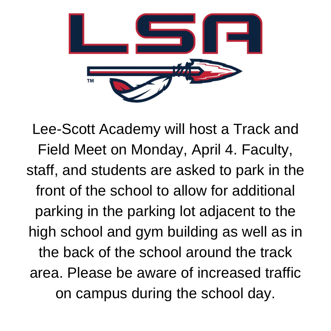 Lee Scott Academy on Twitter "LeeScott Academy will host a Track and