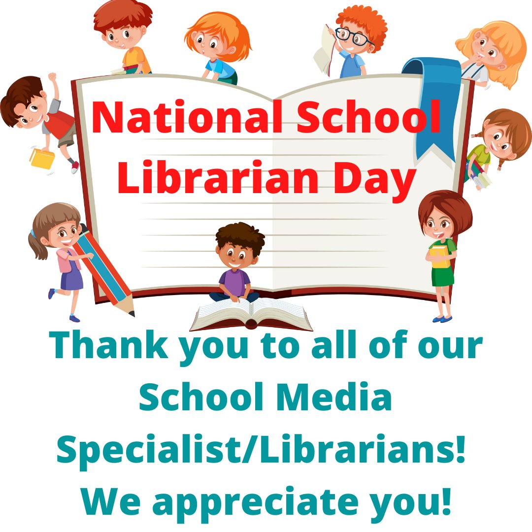 TenaflySchools's tweet photo. We have some of best! Thank you for all you do! #TeamTenafly #TenaflyPublicSchools #NationalSchoolLibrarianDay https://t.co/VCYAif0uuW