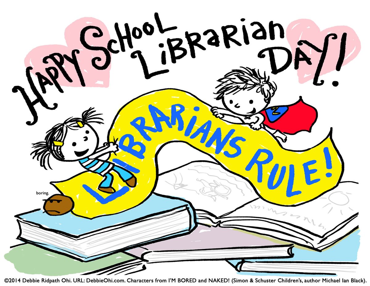 Happy School Librarian Day! #nationalschoollibrarianday #SchoolLibrarianDay