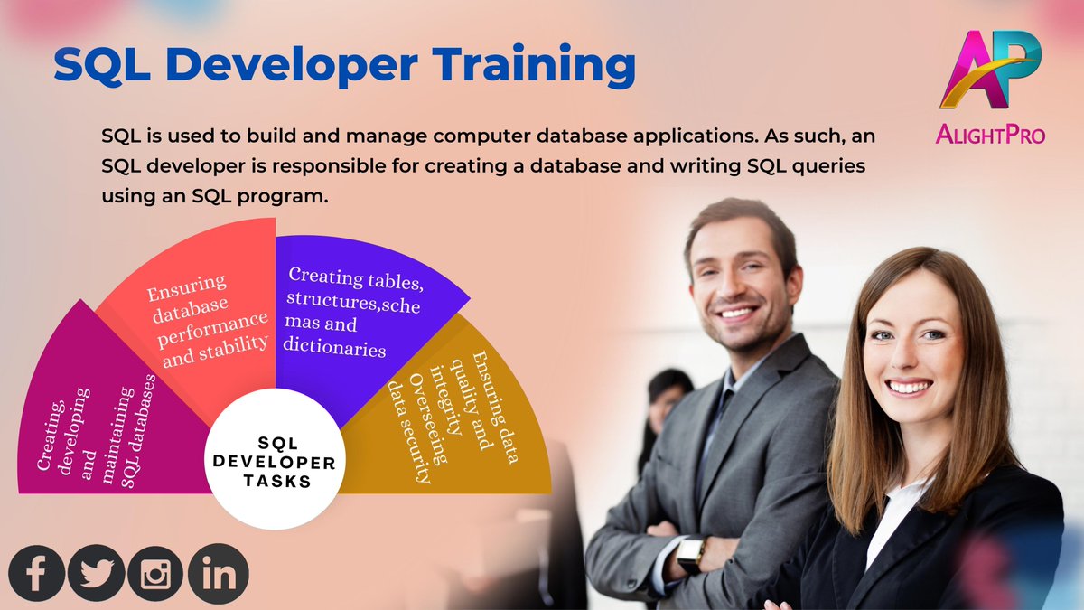 AlightproOnline's tweet image. Make a great career in SQL Training course -@ bit.ly/3LGq5zi at you will get a lot of job opportunities.
#sqldevelopers #sql #sqldatabase #constrait #sqltutorial #sqlbeginner #sqltips #itjobs #sqlinterviewquestions #computerscience #followforfollowback #alightpro