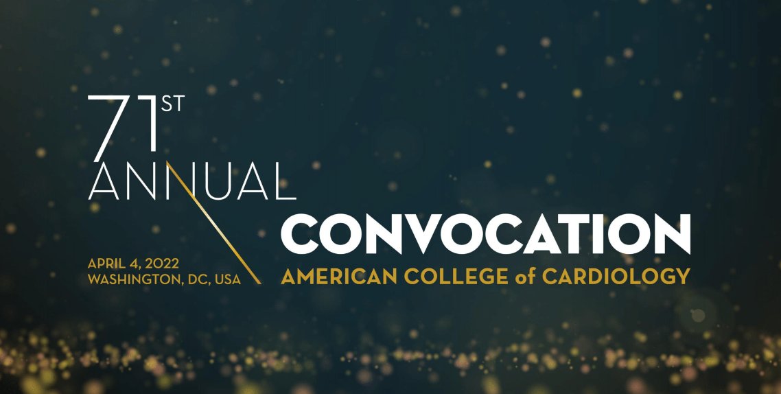 ACCinTouch's tweet photo. Set a reminder! 🕓 #ACC22 is going live at 4 pm ET today for the 71st Annual Convocation. We'll come together to welcome &amp; celebrate our newest class of Fellows &amp; Associates, 🎉 awardees, &amp; next #ACCPresident. 

Join us here at 4 pm ET: https://t.co/xHqwAL8Suk
#ITookTheACCOath https://t.co/kELEjhJnM6
