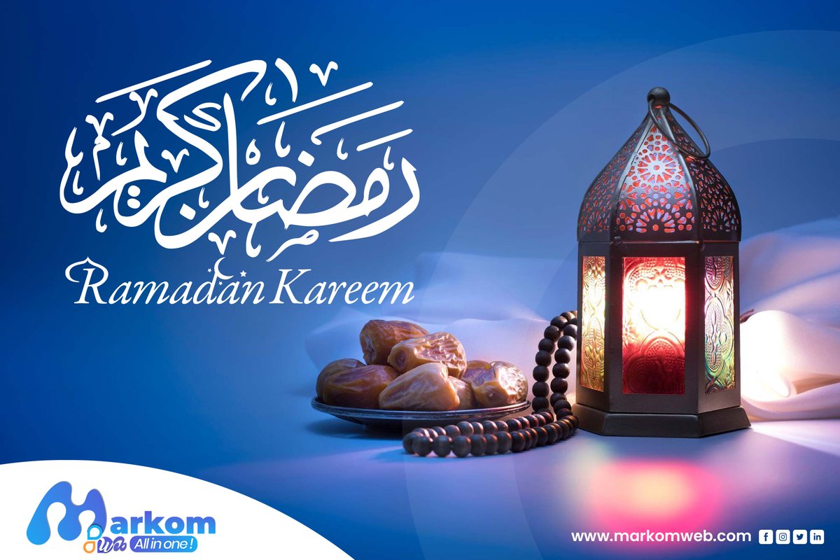 markom_web's tweet photo. Bon ramadan à tous les musulmans. 🌙
#RamadanMubarak #Ramadan #RamadanKareem https://t.co/Ujftc2qouD