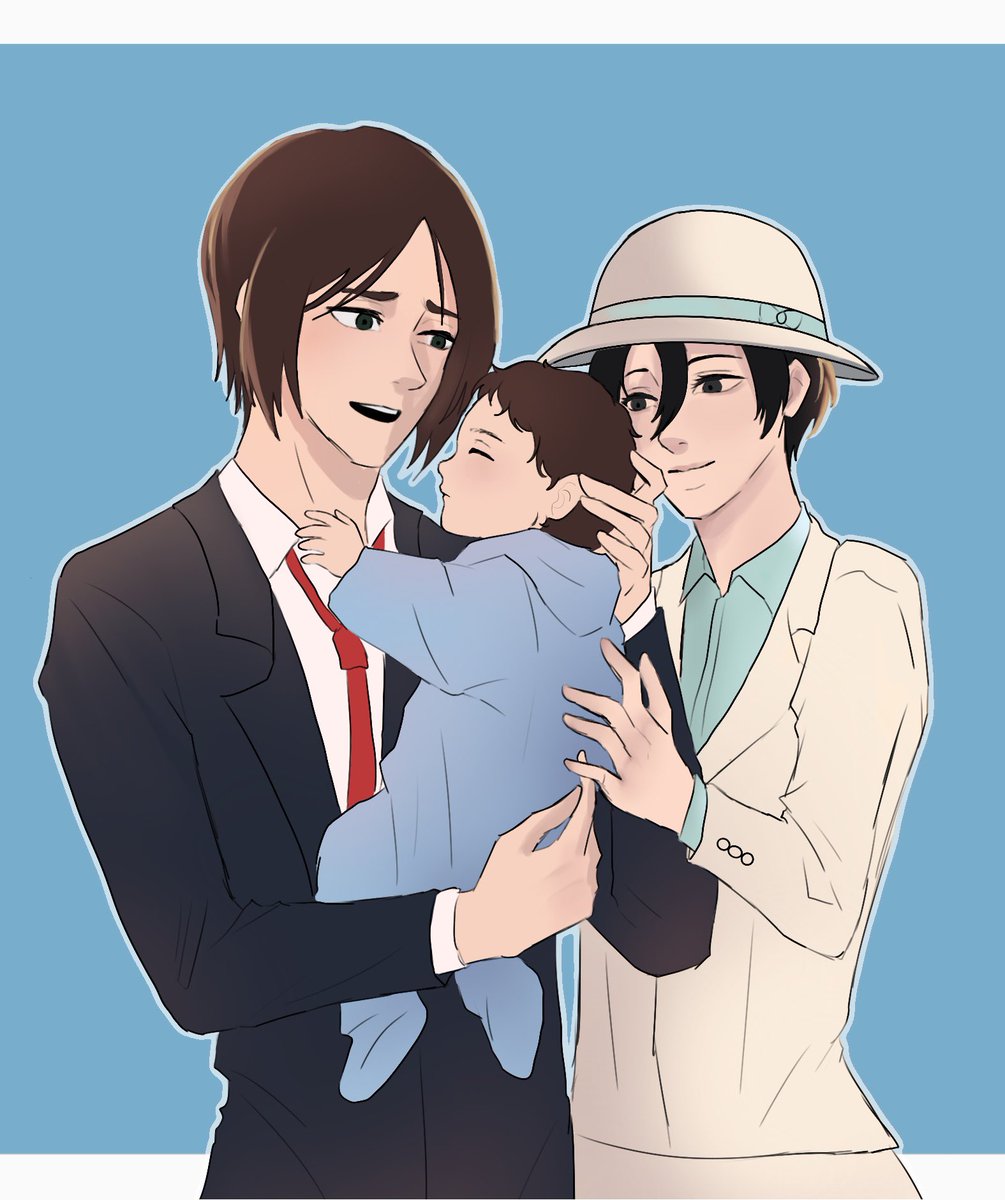 Eremika baby #進撃の巨人 #aot #AttackOnTitan #eremika #eren #MikasaAckerman #mikasa #ErenJaeger