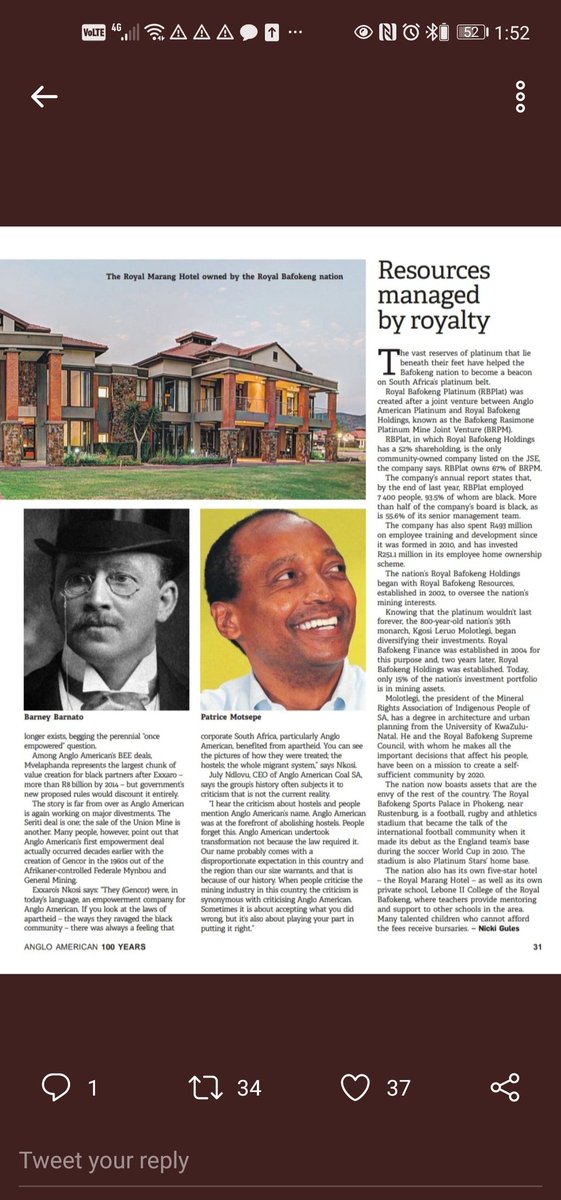 King44951503's tweet photo. @TimesLIVE The real sellouts are those who gave up on the original struggle for land,They were rewarded by the White's who own the land, the mines &amp; the economy they captured the ANC in the 80s &amp; 90s making them instant billionaires. The landless black masses only got civil rights https://t.co/bcoTNlprBm