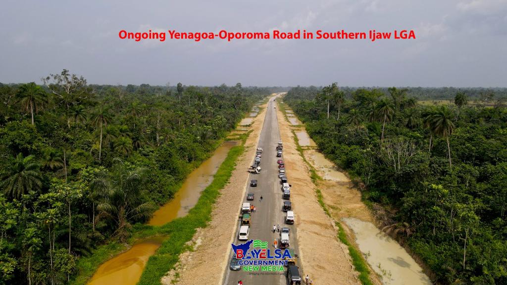 yeripros's tweet photo. The Angiama-Oporoma Bridge was flagged off by Vice President Prof. Yemi Osinbajo.
This road and bridge will open up the enormous economic potentials of the oil rich Southern Ijaw LGA
#DestinationBayelsa https://t.co/moUoIMi49f