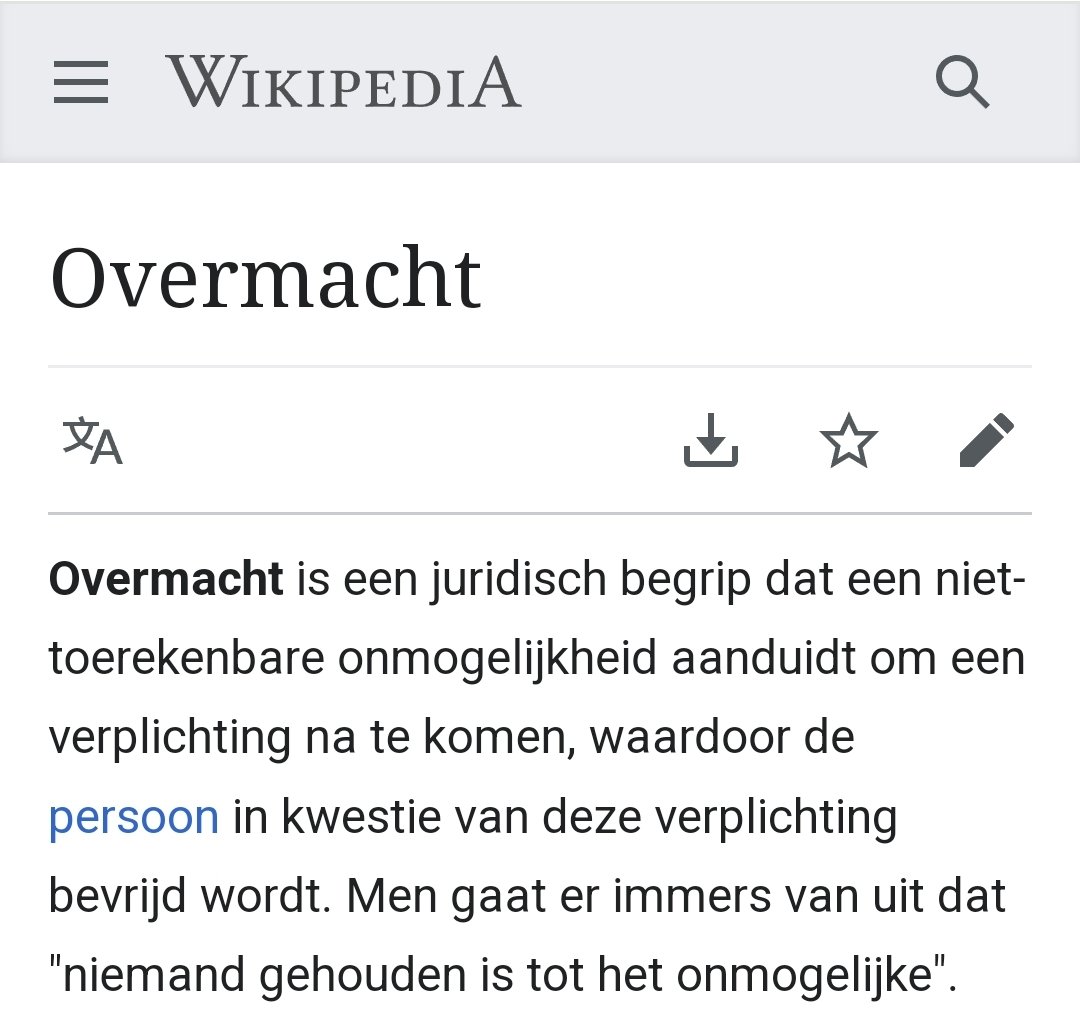Bizar dat <a href="/NS_online/">NS online</a> zich beroept op "overmacht".  Dit was een storing in hun eigen ICT infra waar ze zelf verantwoordelijk voor zijn. Onmacht misschien, maar zeker geen overmacht.
