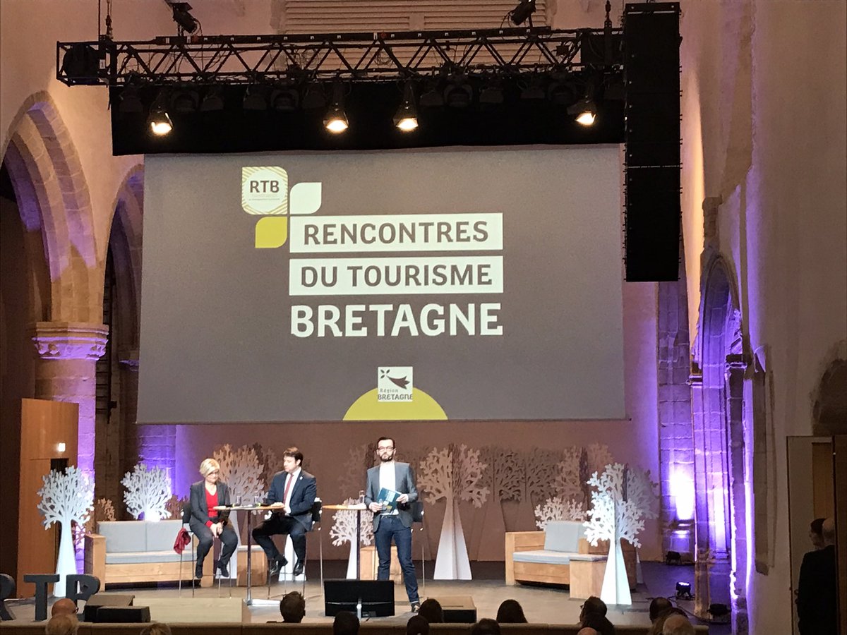 Début des Rencontres du Tourisme de #Bretagne, organisées par la <a href="/regionbretagne/">Région Bretagne</a> et <a href="/CRT_Bretagne/">Tourisme Bretagne</a> à Rennes.
2 jours d’échanges avec 16 conférences pour inspirer, partager et (re)penser les modèles touristiques, très utiles pour <a href="/dinancapfrehel/">Dinan Cap Fréhel</a> Tourisme.
#RTB22