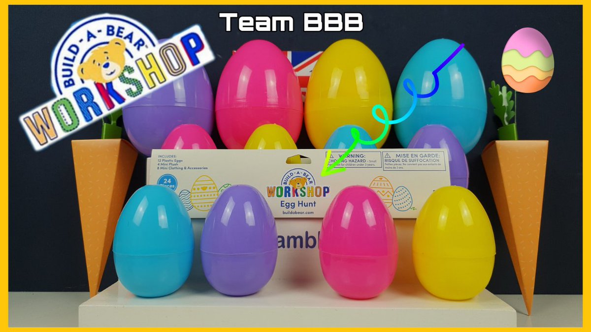 TeamBBB123's tweet photo. BUILD A BEAR EGG HUNT 2022
https://t.co/O6liwWLr3A
Lets "crack" open these eggies and see who awaits us inside!
#BuildABearEaster #BuildABearEggHunt #BuildABearMysteryEggs #buildabear #easter #easter2022 #plushie #plushies #buildabeareaster #buildabearplushie @buildabear https://t.co/oDavwbREGa